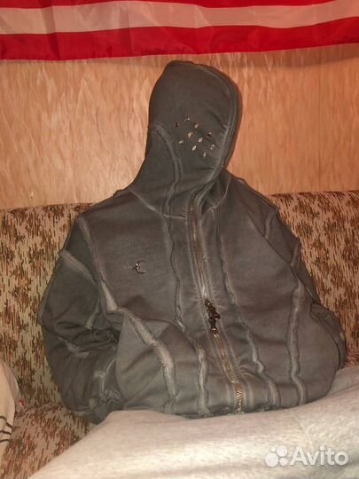 Thug club zip hoodie