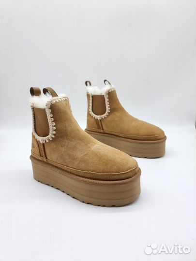 Женские ugg neumel platform chelsea