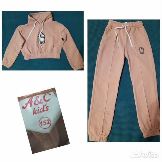 Спортивные костюмы на девочку рост 128-165