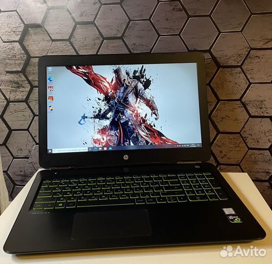 Игровой HP 16GB, GTX 1050, i5-8300H