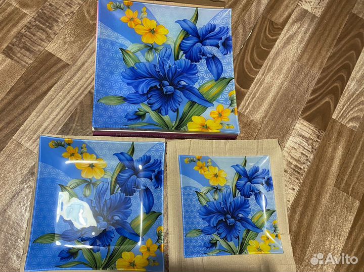 Набор салатников стеклянных