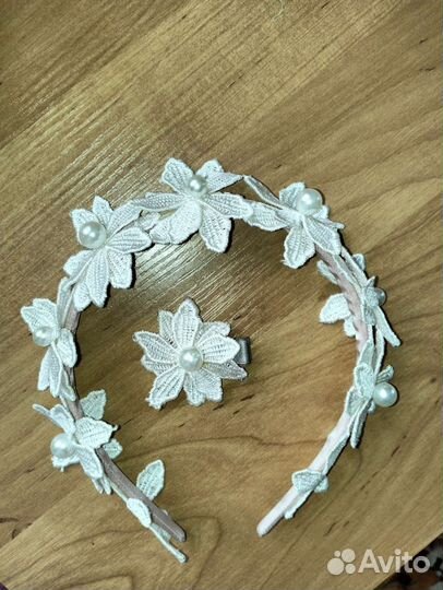 Аксессуары для волос (повязка, ободок, заколка