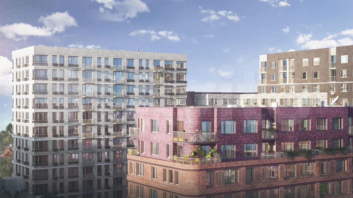 Квартира-студия, 34,1 м², 9/15 эт.