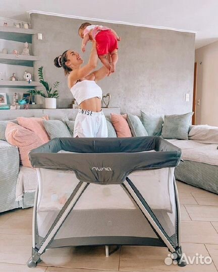 Прокат Аренда Манеж-кровать Nuna Sena