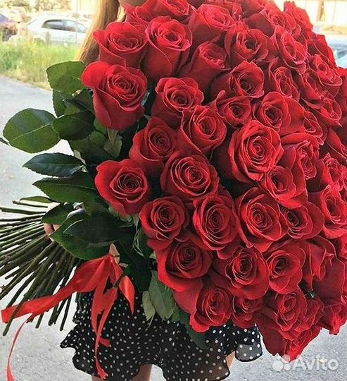 Высокие розы Гигантские розы Доставка цветов