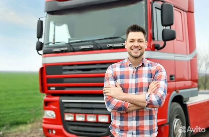 Водитель на фуру