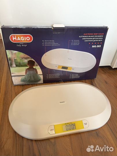 Детские электронные весы magio