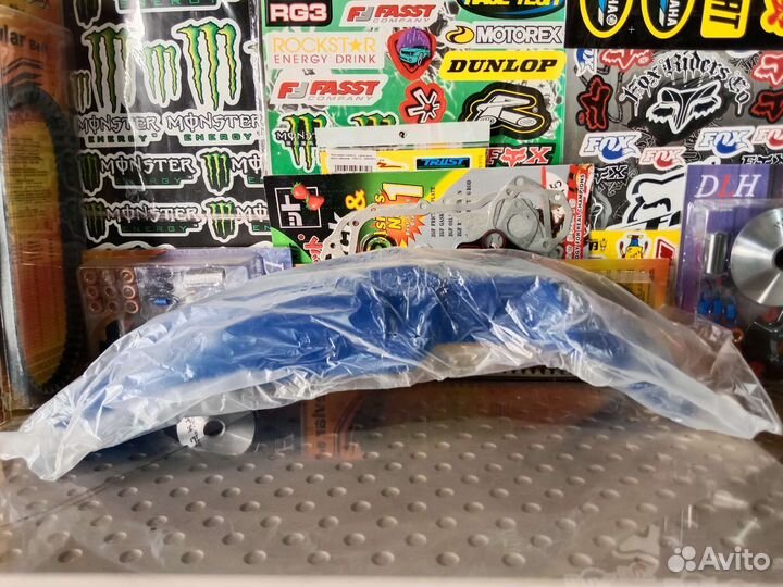 Крыло на кроссовый мотоцикл синее