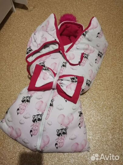 Конверт на выписку для девочки