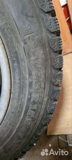 Колеса на волгу с дисками зимние 2 шт