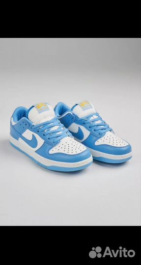 Кроссовки новые Nike Dunk Sb Low White Blue