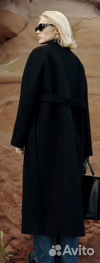 Пальто длинное демисезонное
