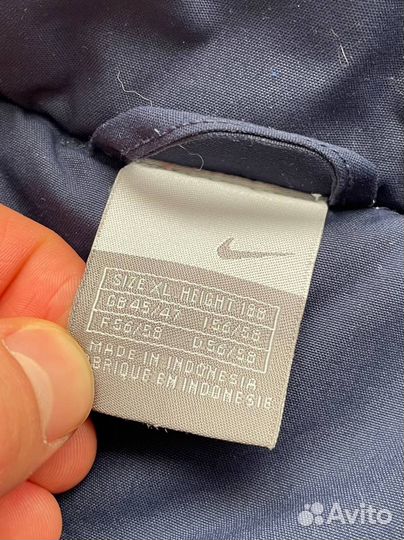 Nike Vintage Big Logo 00's Пуховая Жилетка