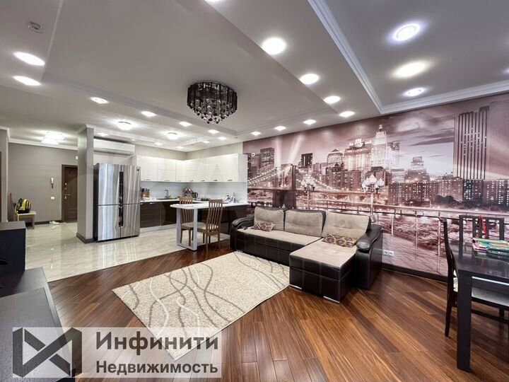 3-к. квартира, 127 м², 11/16 эт.