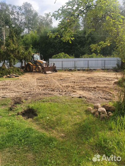 Аренда эксковатора-погрузчика