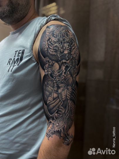 Татуировка профессиональный тату мастер