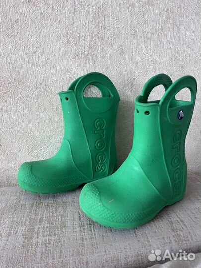 Резиновые сапоги crocs c10