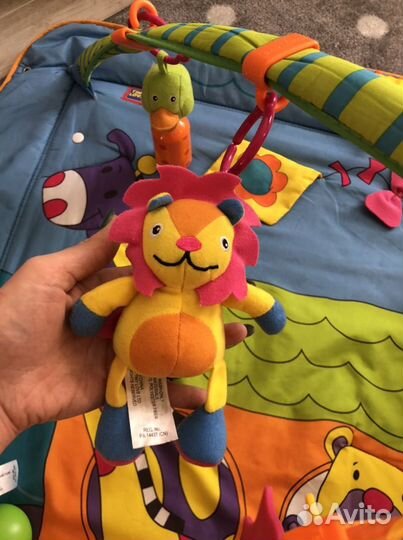 Развивающий коврик tiny love Зоосад