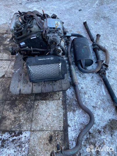 Двигатель +АКПП Toyota caldina 2003 ST246 3S-GTE