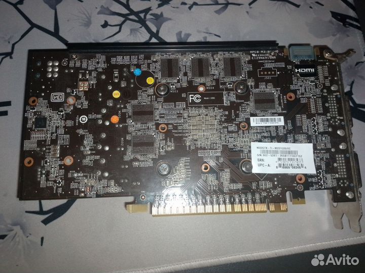 Видеокарта GTX 550 ti