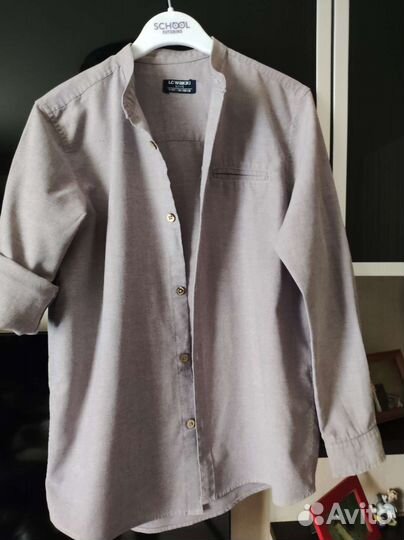 Рубашка на мальчика 134-140