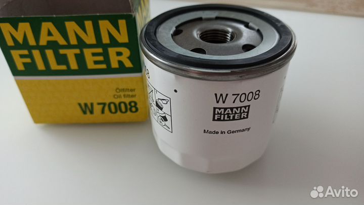 Фильтр Масляный Форд Ford,mann-filter арт. W7008