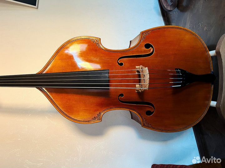 Контрабас Pöllmann 5 струн 1964 год