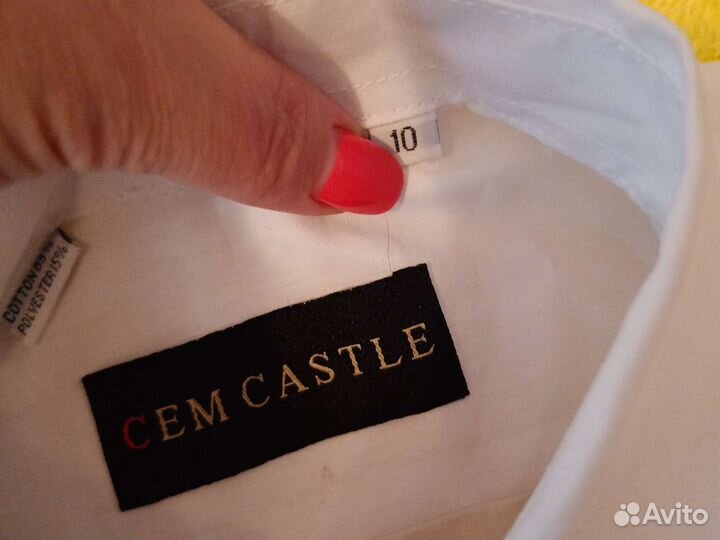 Рубашка белая новая