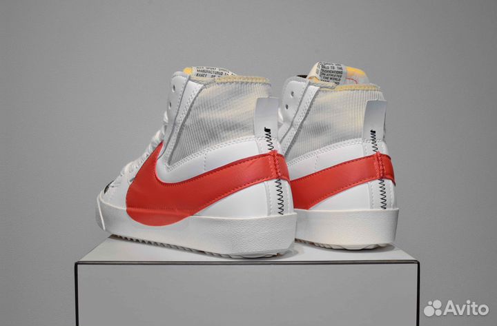 Nike Blazer Jumbo (41-43, Белые, Тренд сезона)