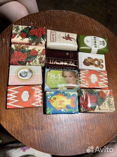 Винтажное мыло СССР