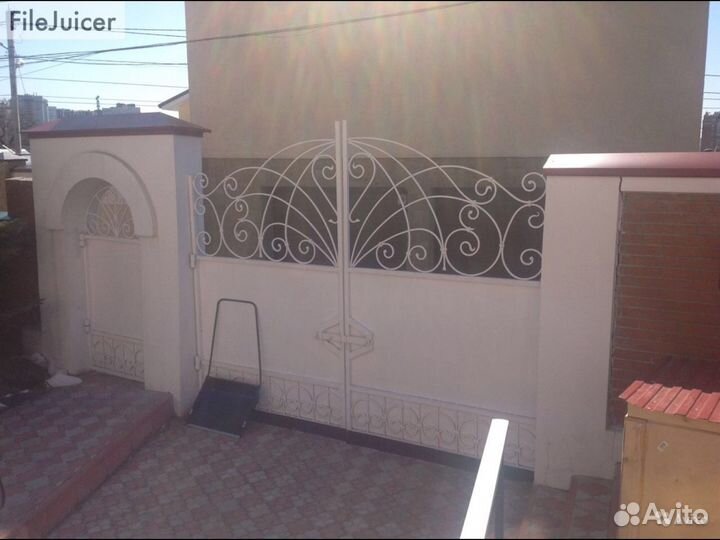 Кованые ворота бу