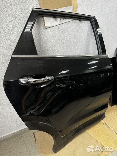 Дверь задняя правая hyundai grand Santa Fe