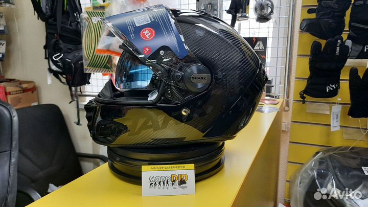 Шлем Shark spartan RS carbon skin visor IN THE BOX