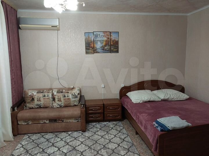 1-к. квартира, 40 м², 1 кровать