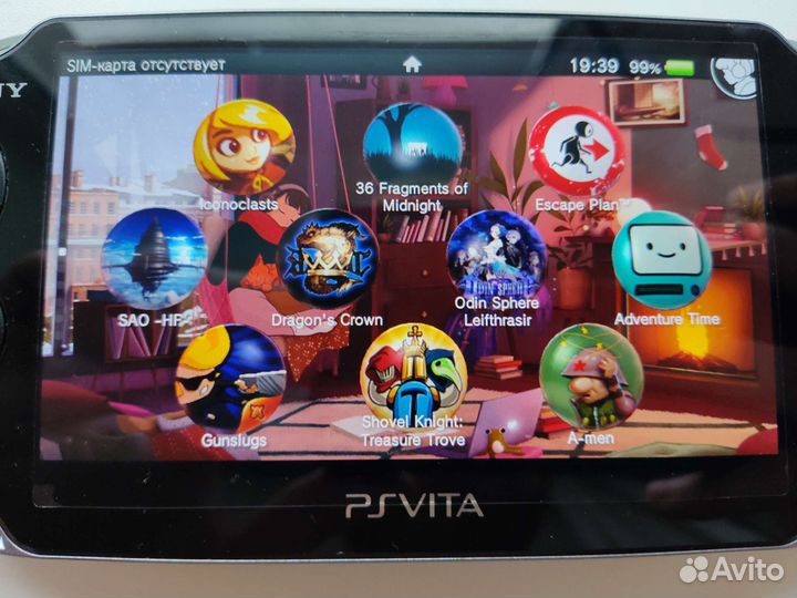 PS Vita fat 4+128гб прошитая