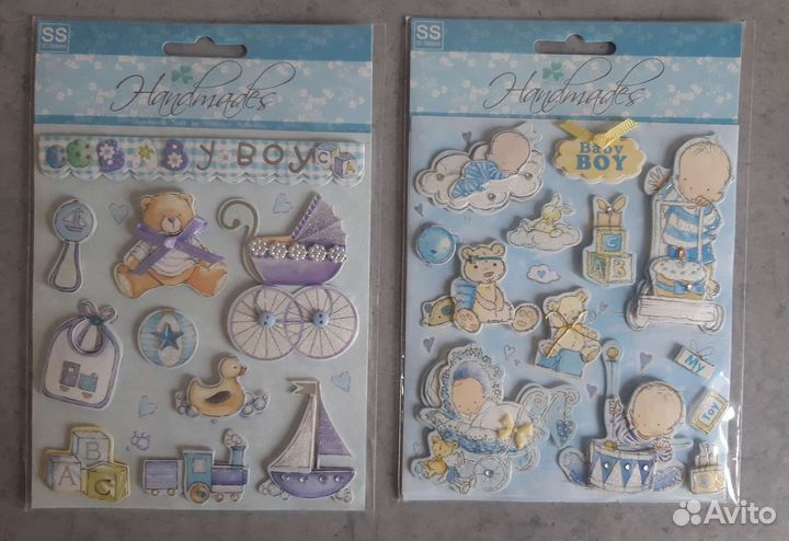 Объемные наклейки