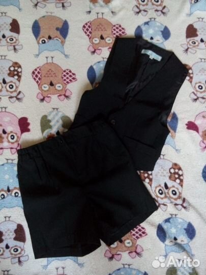 Шорты + жилет рост 104 см
