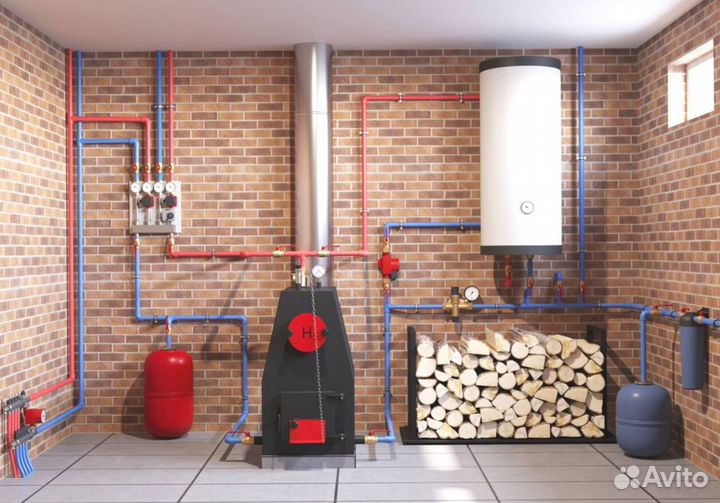 Твердотопливный котёл 100 квт