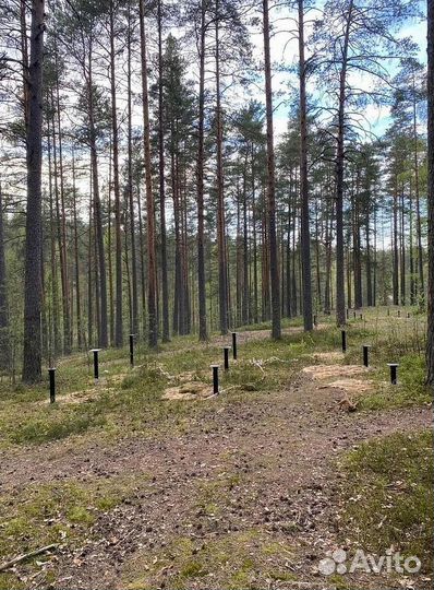 Винтовые сваи для забора