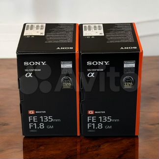 Sony FE 135mm F1.8 GM (Новые-Гарантия)