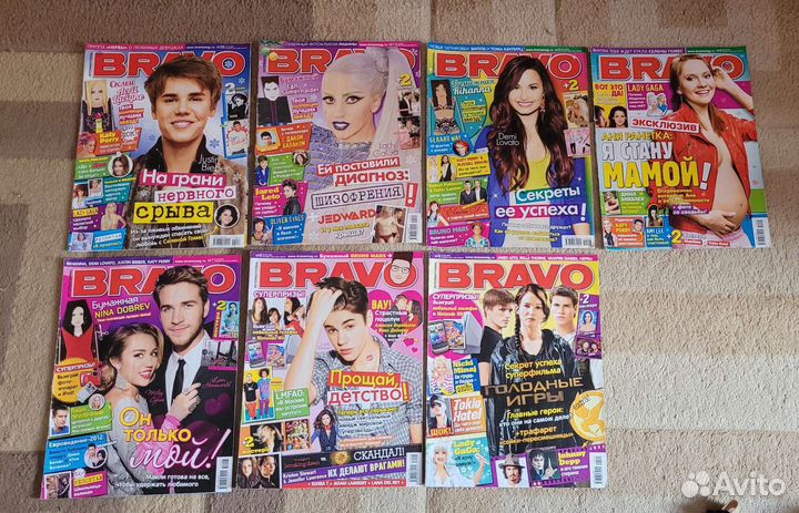 Журналы bravo и bravo girl 2011-2012