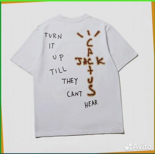 Футболка Travis Scott Cactus Jack (Номер партии: 92633)