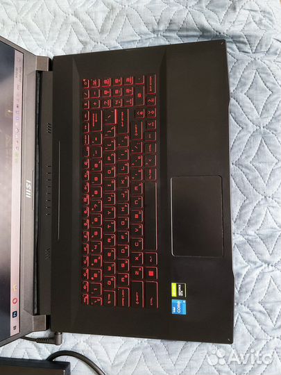 Игровой ноутбук MSI GF76 Katana i5 11400H