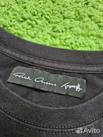 Rick owens x Tommy Cash футболка