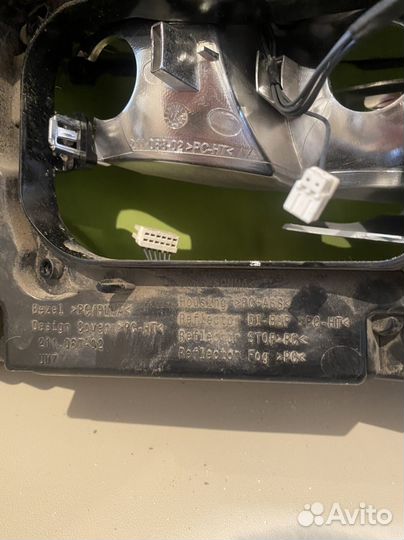 Фара передняя и фонарь задний skoda octavia a7