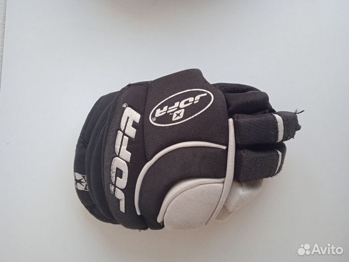 Краги хоккейные jofa, Хоккейные налокотники