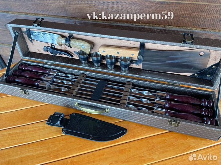 Шампура подарочные / Шашлычный набор