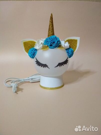 Светильник Единорожка