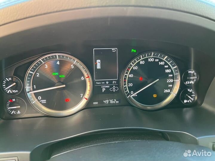 Lexus LX 5.7 AT, 2019, 49 762 км