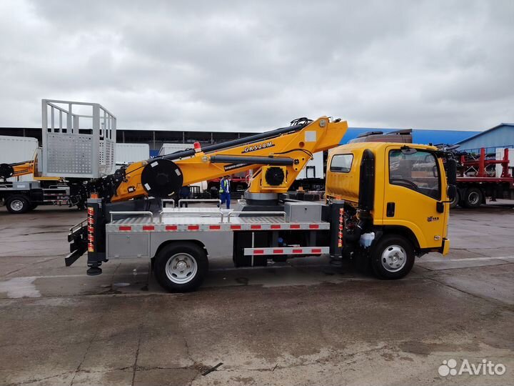Автовышка isuzu 28 метров без кабины